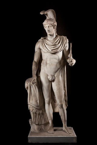 Ο Άρης ετοιμοπόλεμος, ρωμαϊκό άγαλμα ελληνιστικής εποχής