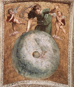 Πρώτον κινούν, του ζωγράφου Raffaello, Stanza della Segnatura, Palazzi Pontifici, Βατικανό