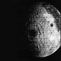 Ο εντυπωσιακός κρατῆρας Οριεντάλε με ομόκεντρα δακτυλίδια στην δυτική πλευρά της Σελήνης Moon crater Mare Orientale multiple rings Lunar Orbiter 4