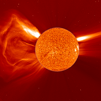 Στεφανιαία εκτίναξη μάζας - coronal mass ejection sun