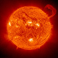 Ηλιακή προεξοχή - solar prominence